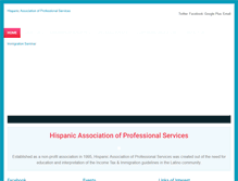 Tablet Screenshot of haps-ca.org
